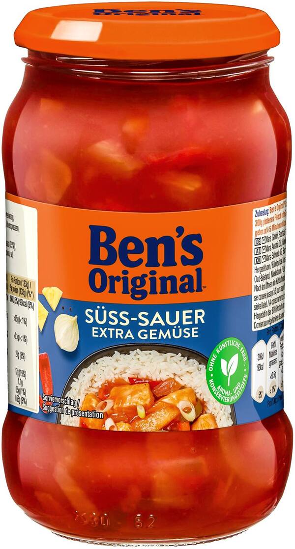 Bild 1 von BEN'S ORIGINAL Fix Sauce, 400-g-Glas