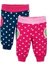 Bild 1 von Baby Sweathose (2er-Pack) Bio-Baumwolle, 56/62, Pink