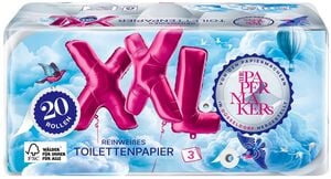 THE PAPERMAKERS Toilettenpapier XXL, 20 x 200 Blatt