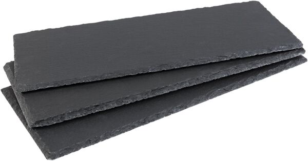 Bild 1 von SPICE&SOUL® Schiefer-Servierplatten je ca. 35 x 15 cm, 3-St.-Packg.