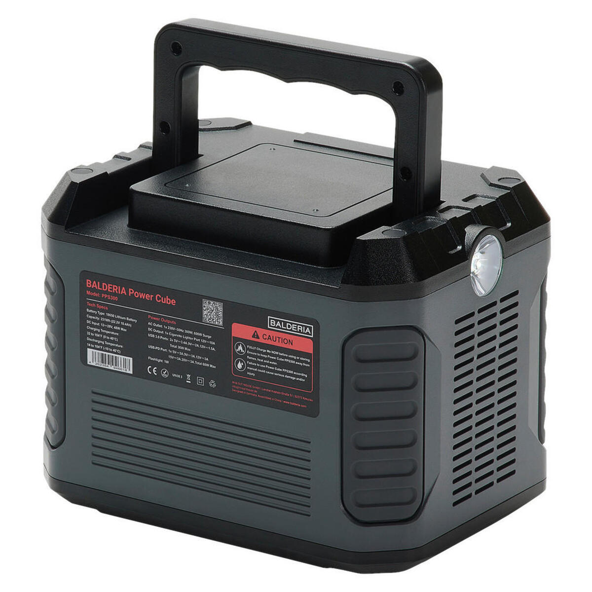 Bild 1 von Balderia Powerstation PPS300 B/H/T: ca. 19,2x14,8x14,2 cm