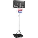 Bild 1 von SPORTNOW Basketballkorb schwarz B/H/L: ca. 55x74x250 cm