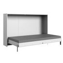 Bild 1 von Wandklappbett Juist horizontal Weiß 212x134x43 cm