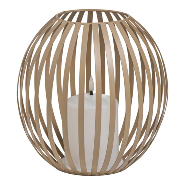 Bild 1 von LED-Kerzenlaterne, beige