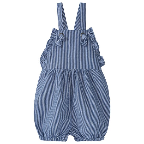 Bild 1 von Baby Latzshorts mit Rüschen HELLBLAU