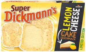 STORCK Super Dickmann's Lemon-Cheesecake-Geschmack, 168-g-Packg.