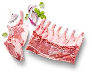 Frenched Racks vom Ibéricoschwein, aus dem Schweinerücken, kg
