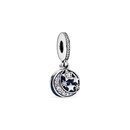 Bild 1 von Pandora Charm Moments Moon & Blue Sky 791993CZ