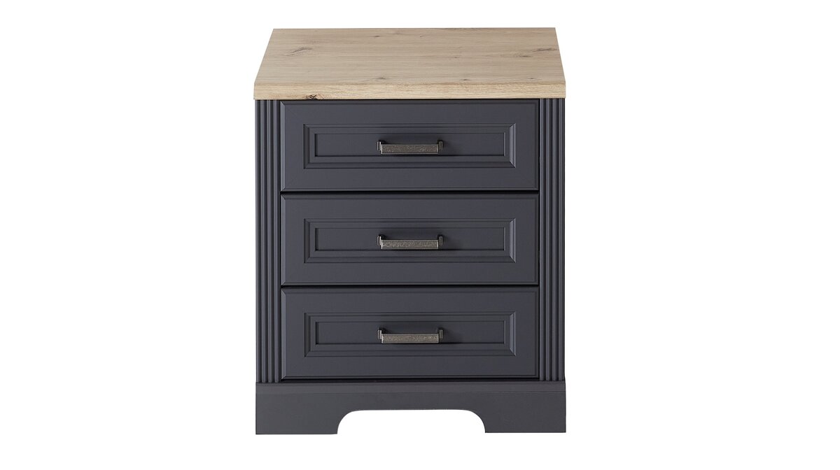 Bild 1 von Standcontainer graphit - Artisan Eiche 54 x 62 cm - JASMIN