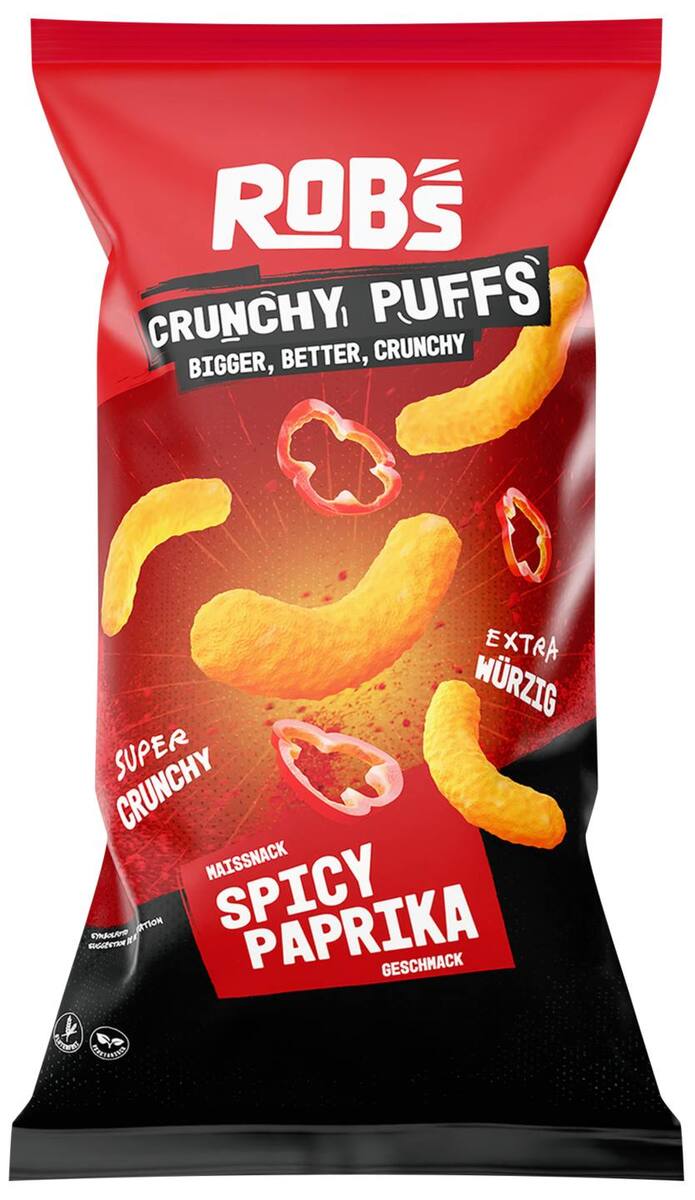 Bild 1 von ROB'S Crunchy Puffs, 130-g-Packg.