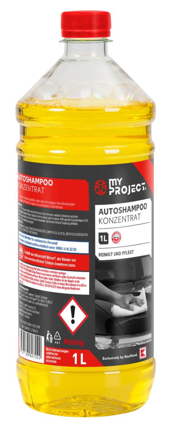 Bild 1 von MY PROJECT® Autoshampoo-Konzentrat, 1-l-Flasche