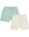 Bild 1 von Newborn Musselin-Shorts, 2er-Pack, Ergee, hellgrün