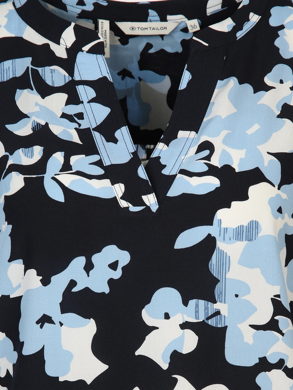 Bild 3 von Damen Bluse mit Alloverprint
                 
                                                        Blau