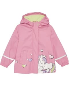 Regenjacke Einhorn, Kiki & Koko, gefüttert, rosa