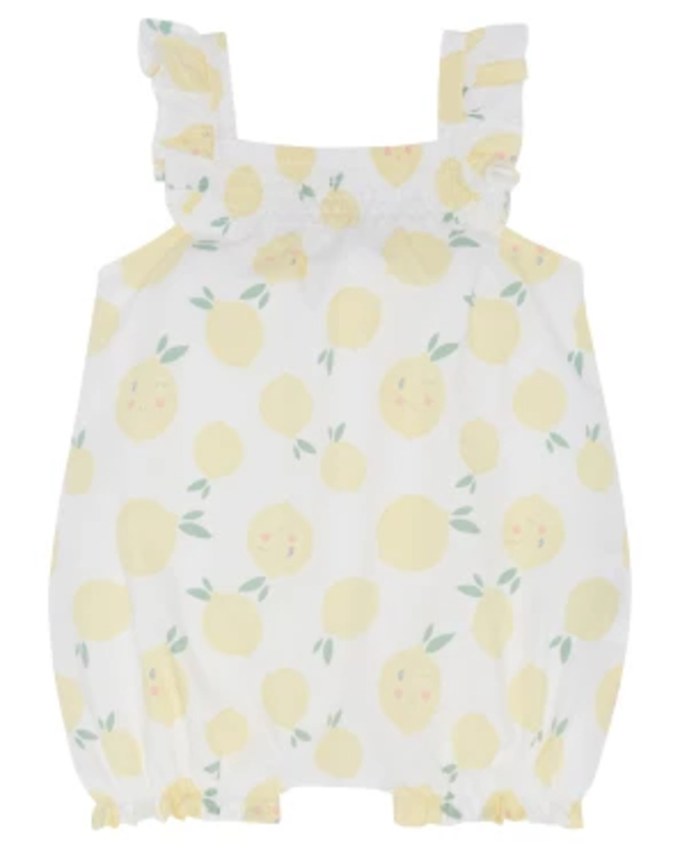 Bild 1 von Newborn Jumpsuit Zitronen, Ergee, Knopfleiste, gelb