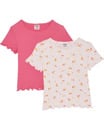 Bild 1 von Gerippte T-Shirts, 2er-Pack, Y.F.K., pink/weiß