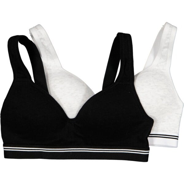 Bild 1 von My first Sportsbra 2er-Pack, Grau/Schwarz, 70A