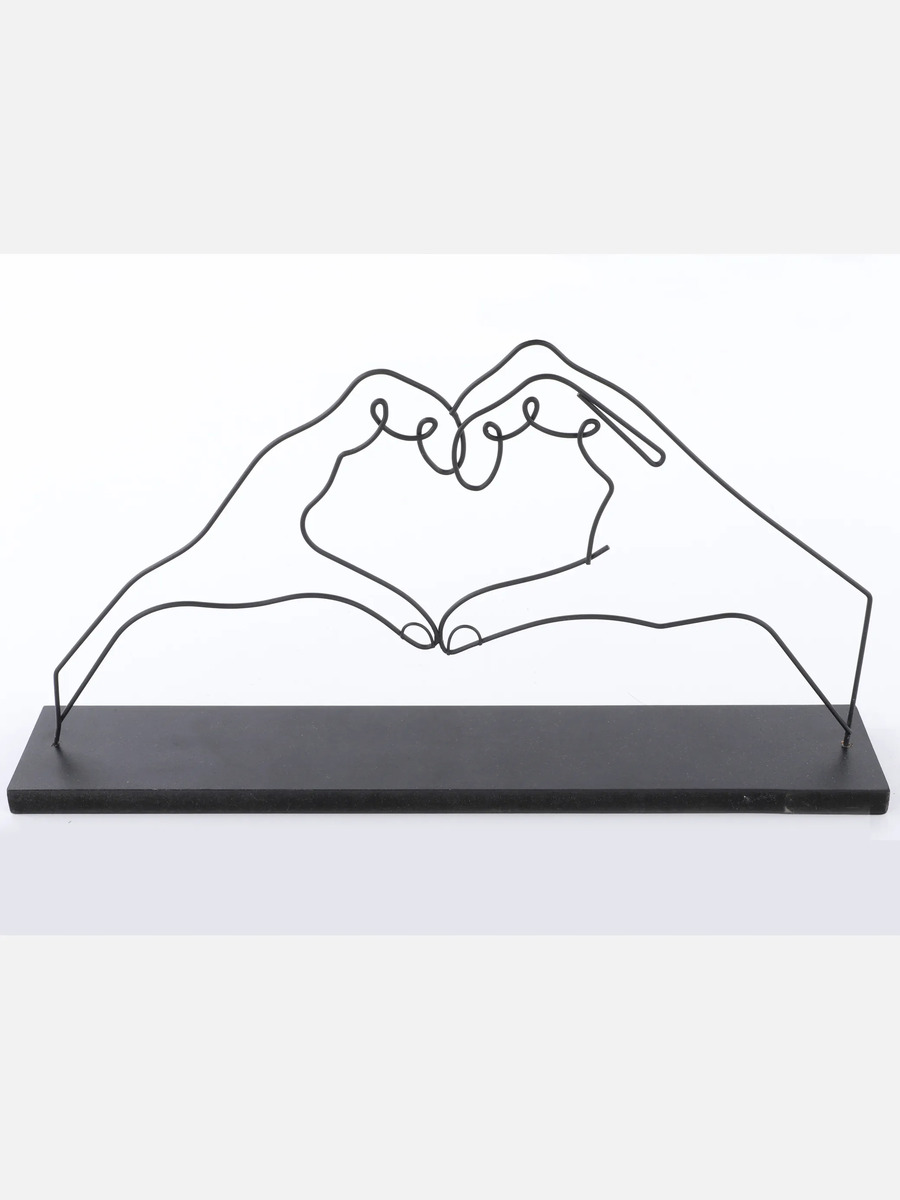 Bild 1 von Dekoaufsteller Hand, 35x6x18cm
                 
                                                        Schwarz