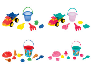 Playtive Sandspielzeug Sets, 6- / 10-teilig