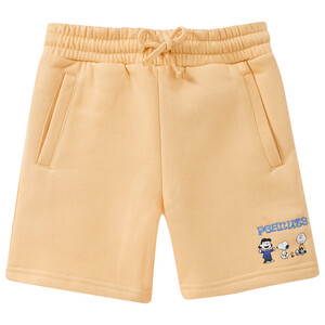 Peanuts Joggingshorts mit Print HELLGELB