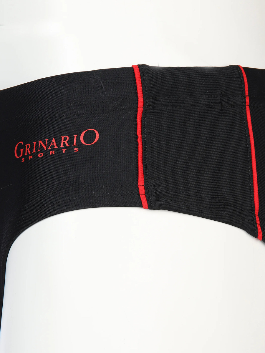 Bild 3 von Herren Badehose mit Paspelstreifen
                 
                                                        Rot