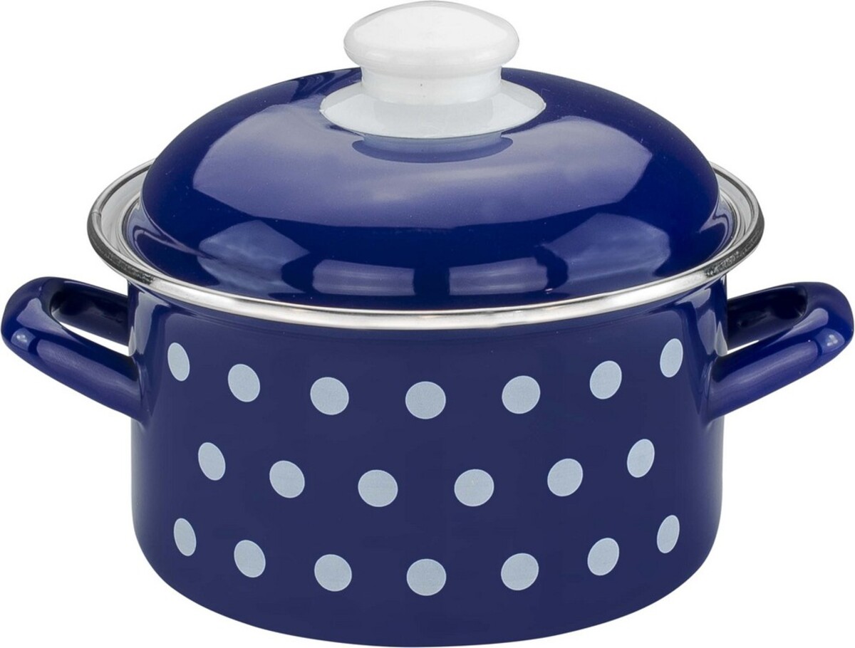 Bild 1 von Fleischtopf "Dots", Ø ca. 16 cm - Blau