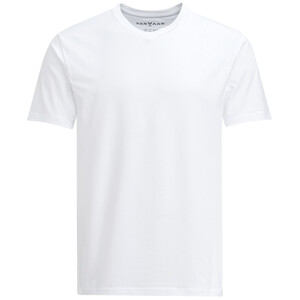 Herren T-Shirt mit V-Ausschnitt WEISS