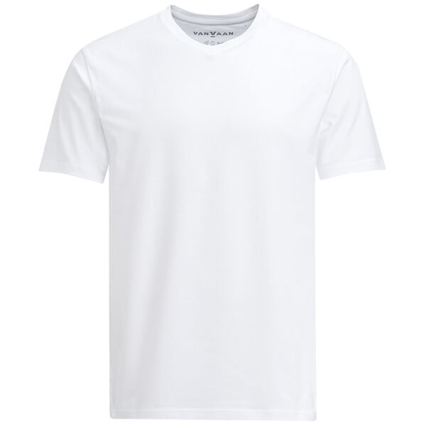 Bild 1 von Herren T-Shirt mit V-Ausschnitt WEISS