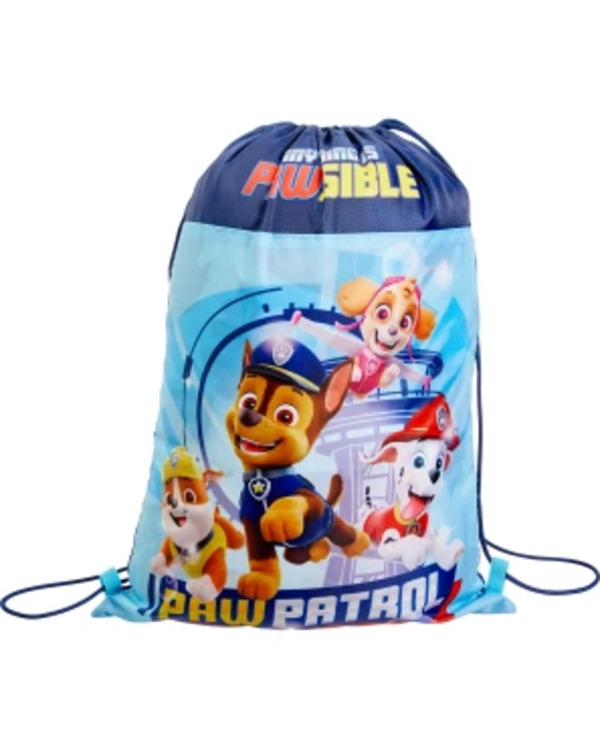 Bild 1 von Paw Patrol Sportbeutel, Paw Patrol, ca. 28 x 39,5 cm, blau