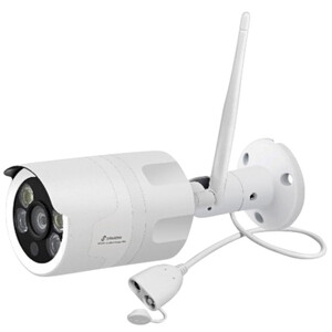 Stabo WLAN Outdoorcam HD 110°, wetterfeste Farbkamera für außen