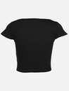 Bild 2 von Damen Rippshirt im Cropped Style
                 
                                                        Schwarz