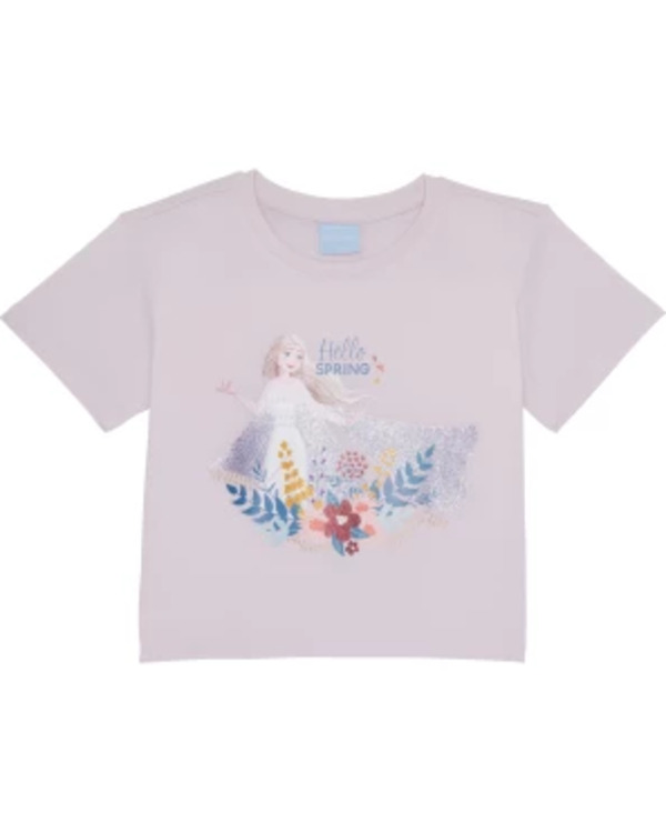 Bild 1 von Frozen T-Shirt, Glitzerdetails, helllila