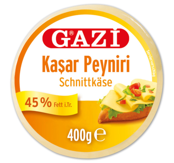 Bild 1 von GAZI Schnittkäse*