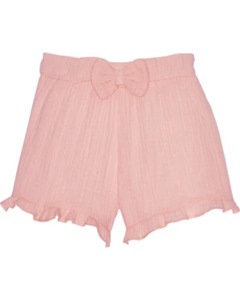 Musselin-Shorts in Rosa, Ergee, elastischer Bund, rosa