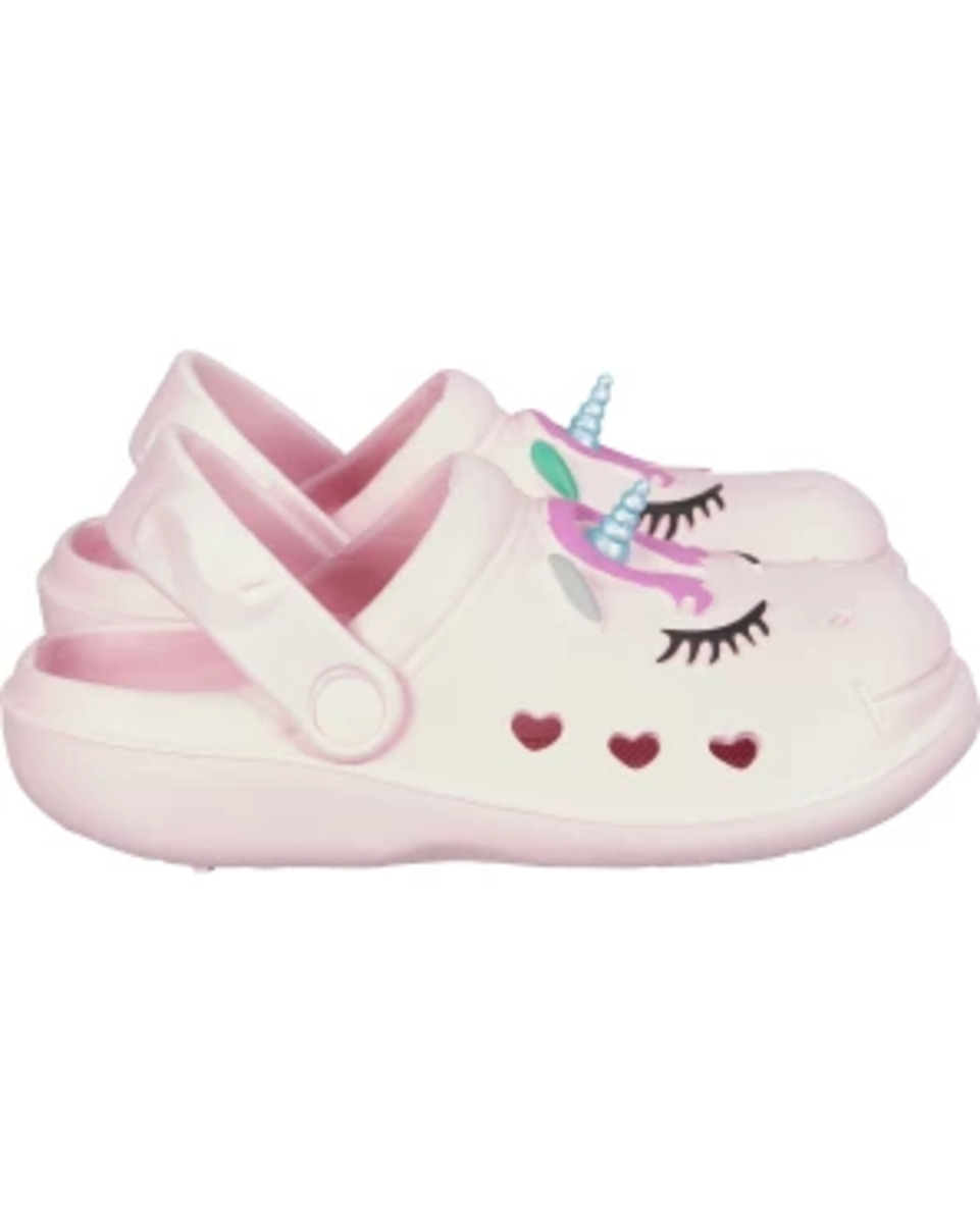 Bild 1 von Einhorn-Clogs, umklappbarer Fersenriemen, rosa