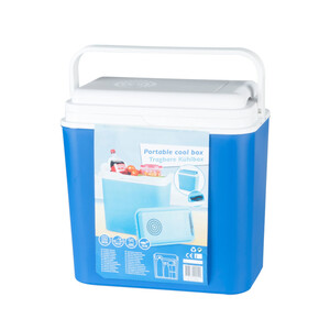 Kühlbox 22 Liter, aus Kunststoff, in Blau