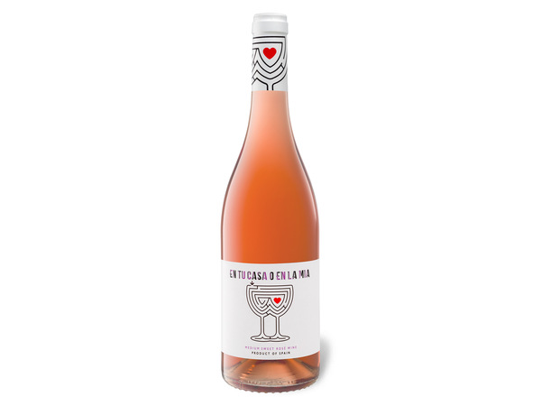 Bild 1 von En tu casa o en la mia Valencia lieblich vegan, Roséwein 2021