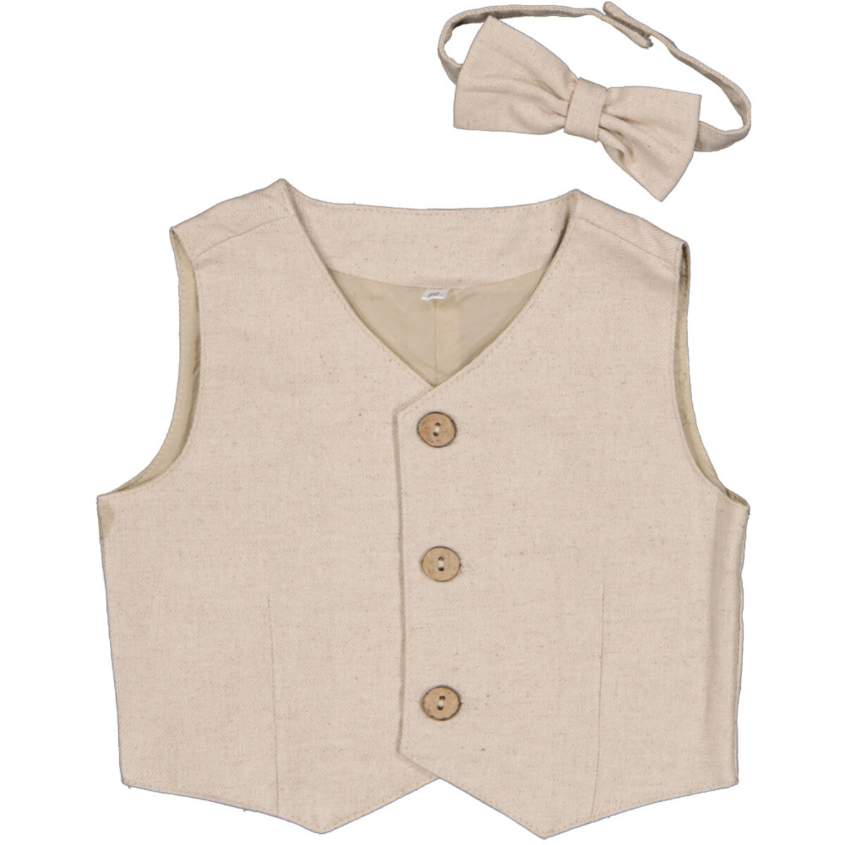 Bild 1 von Babyweste Ärmellos, Beige, 86