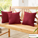 Bild 2 von Bella Casa Outdoorkissen "Vanessa", Rot