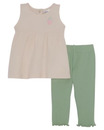 Bild 1 von Newborn Kleid + Leggings, Ergee, 2-tlg. Set, rosa