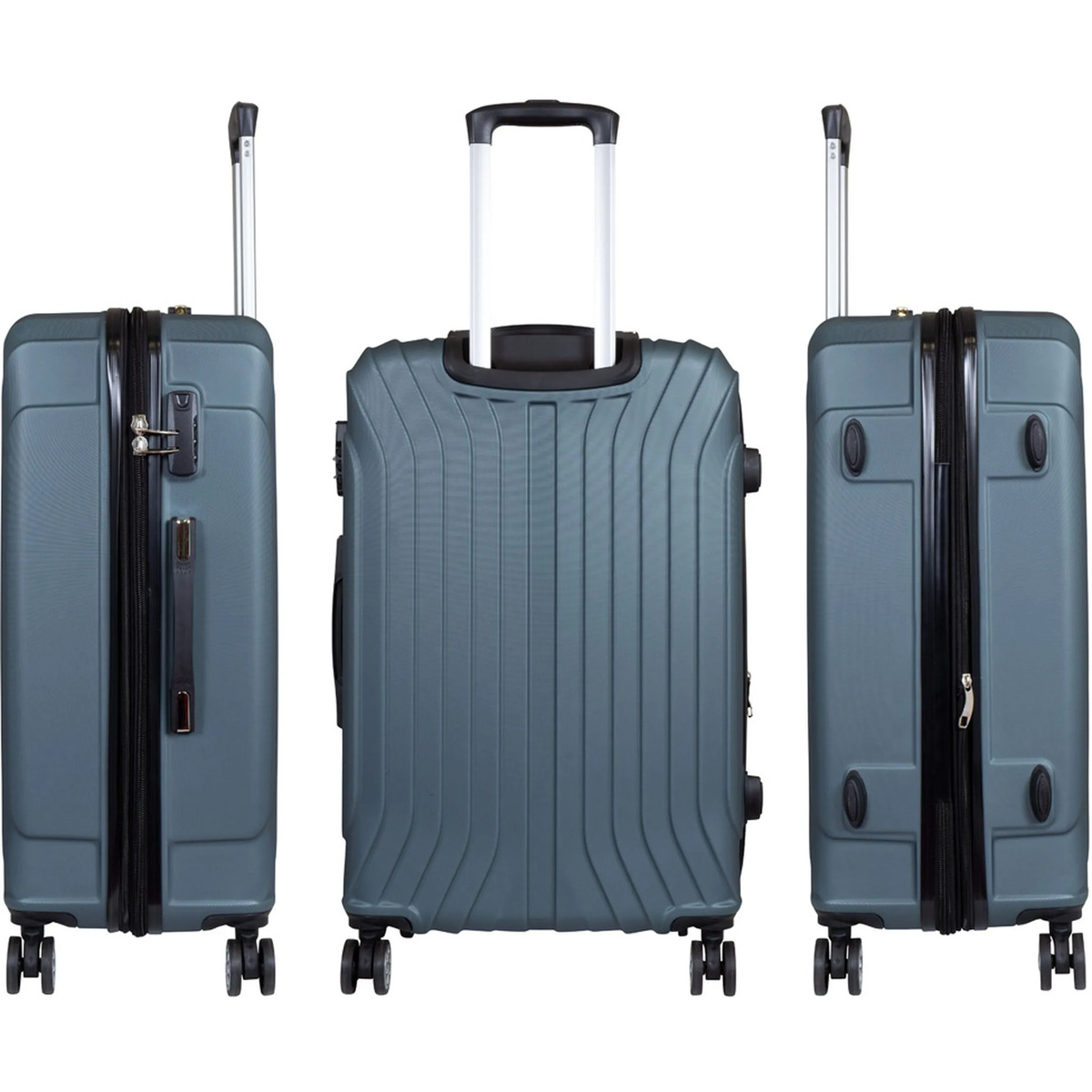 Bild 2 von Koffer Almeria, grau in Größe L 83x54x33cm
                 
                                                        Grau