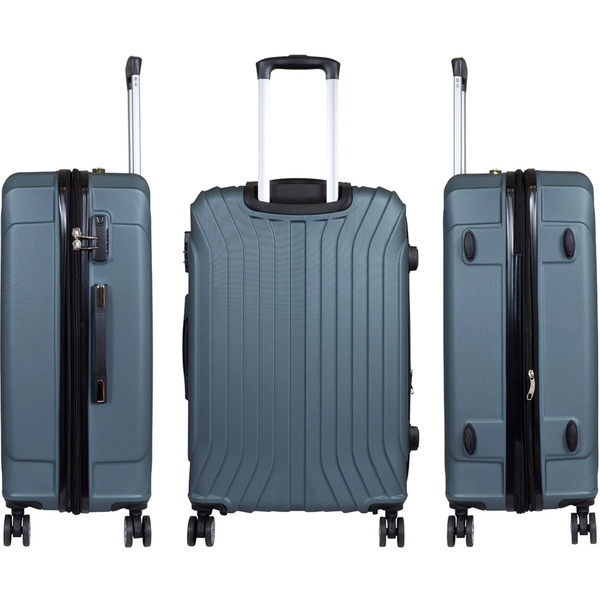 Bild 2 von Koffer Almeria, grau in Größe L 83x54x33cm
                 
                                                        Grau