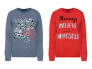 Bild 1 von esmara® Damen Feinstrick-Pullover, leger geschnitten, mit Print