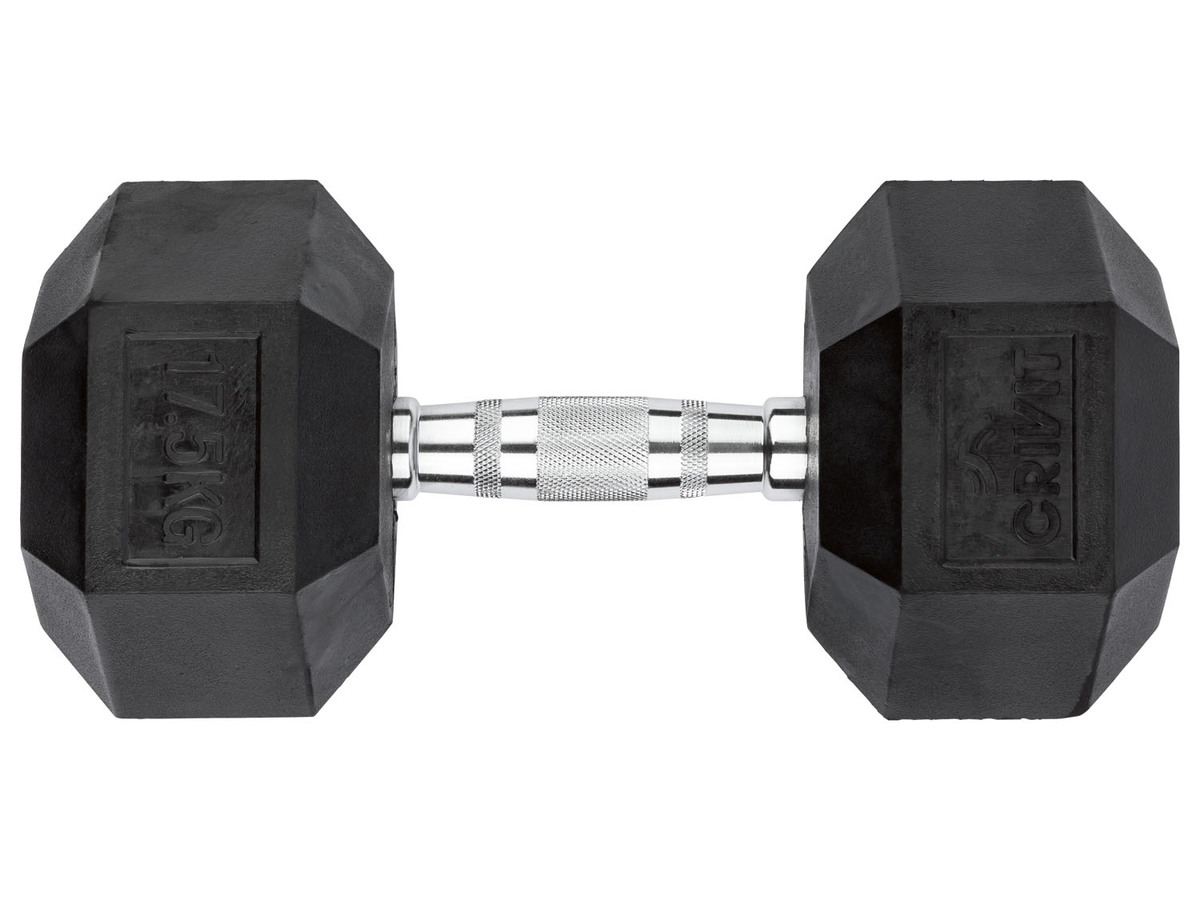 Bild 1 von CRIVIT Hexagonhantel 17,5 kg