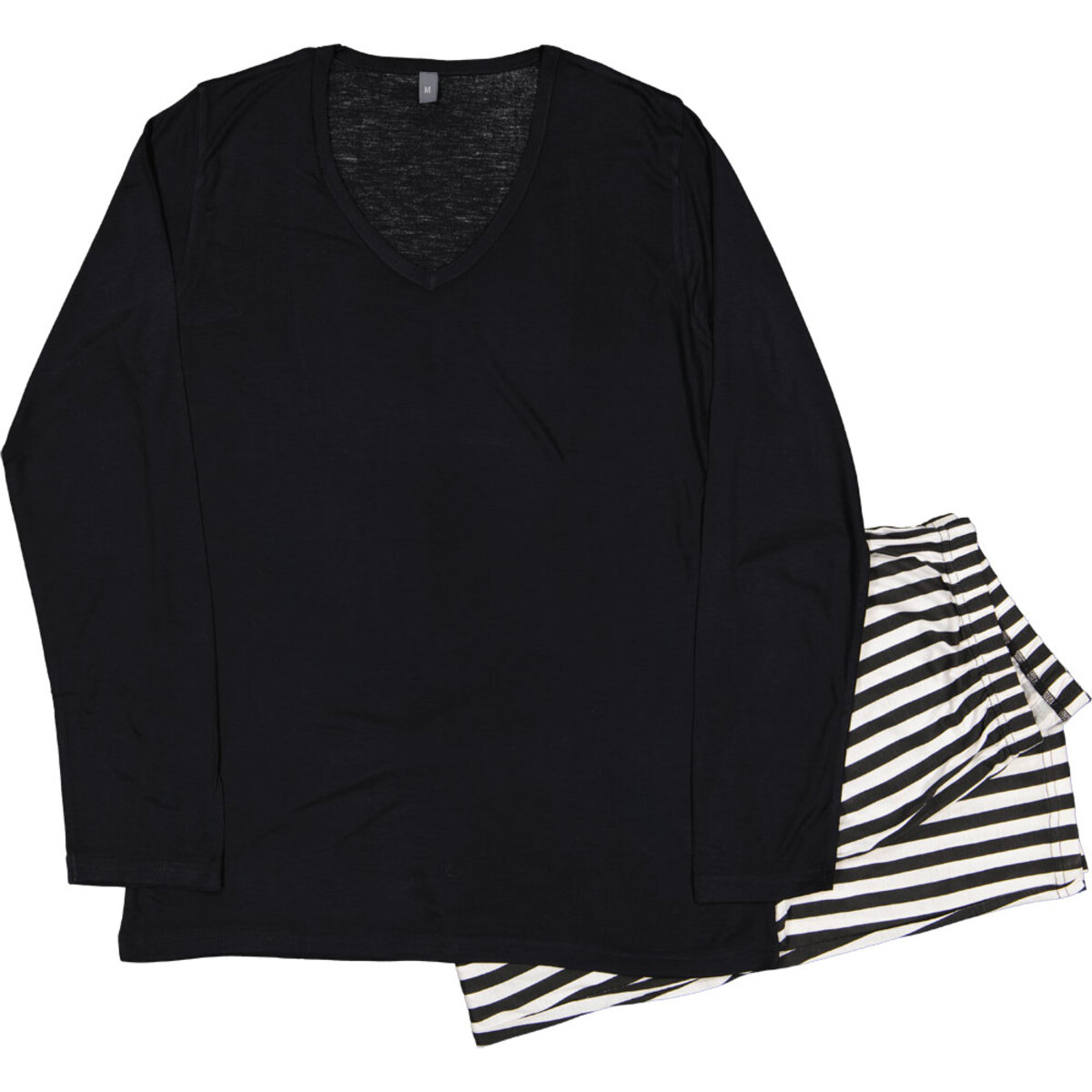 Bild 1 von Damenpyjama Lange Ärmel, Schwarz, S