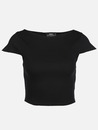 Bild 1 von Damen Rippshirt im Cropped Style
                 
                                                        Schwarz