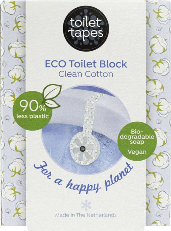 Bild 1 von toilet tapes ECO WC-Stein clean cotton, 18 g