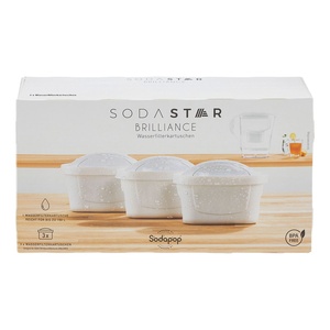 SODA STAR Wasserfilter 3er-Set
