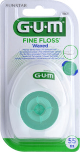 GUM® FINE FLOSS Zahnseide, gewachst, 55 m