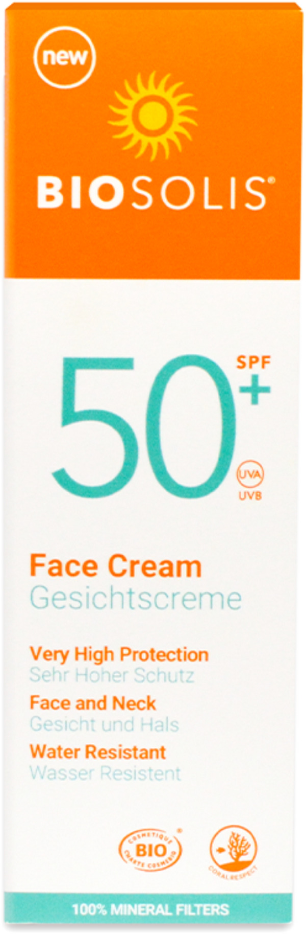 Bild 1 von BIOSOLIS Sonnencreme Gesicht SPF 50, 50 ml